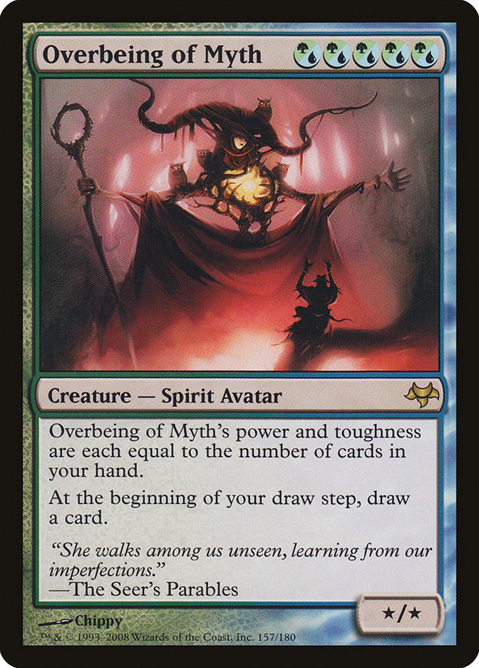 Overbeing of Myth 157/180 (Eventide)  - Foil | Good Games Modbury