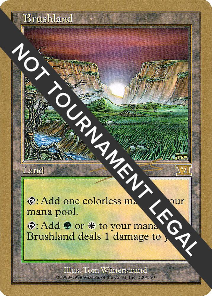 Brushland 2000 Nicolas Labarre 6ED nl320/117 (World Championship Decks)  | Good Games Modbury