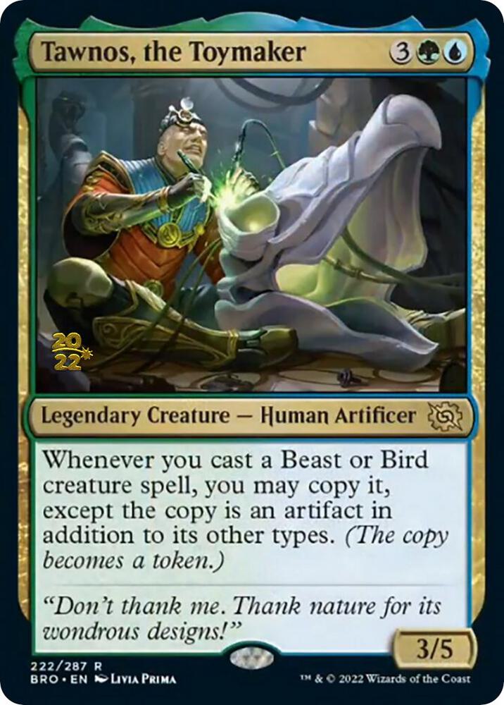 Tawnos the Toymaker 222s/169 (Prerelease Cards)  - Foil | Good Games Modbury