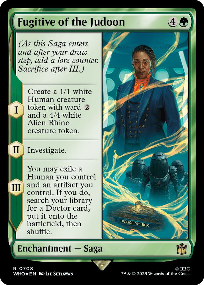 Fugitive of the Judoon 708/331 (Universes Beyond: Doctor Who)  - Surge Foil | Good Games Modbury