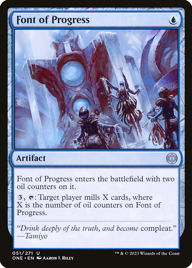 Font of Progress 51/271 (Phyrexia: All Will Be One)  | Good Games Modbury