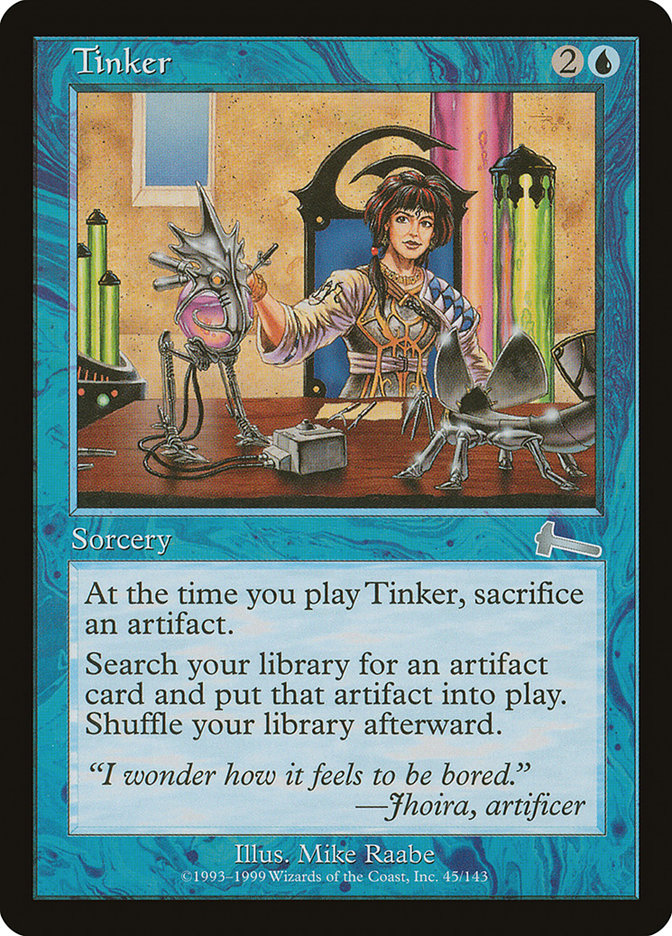Tinker 45 (Urza's Legacy)  - Foil | Good Games Modbury