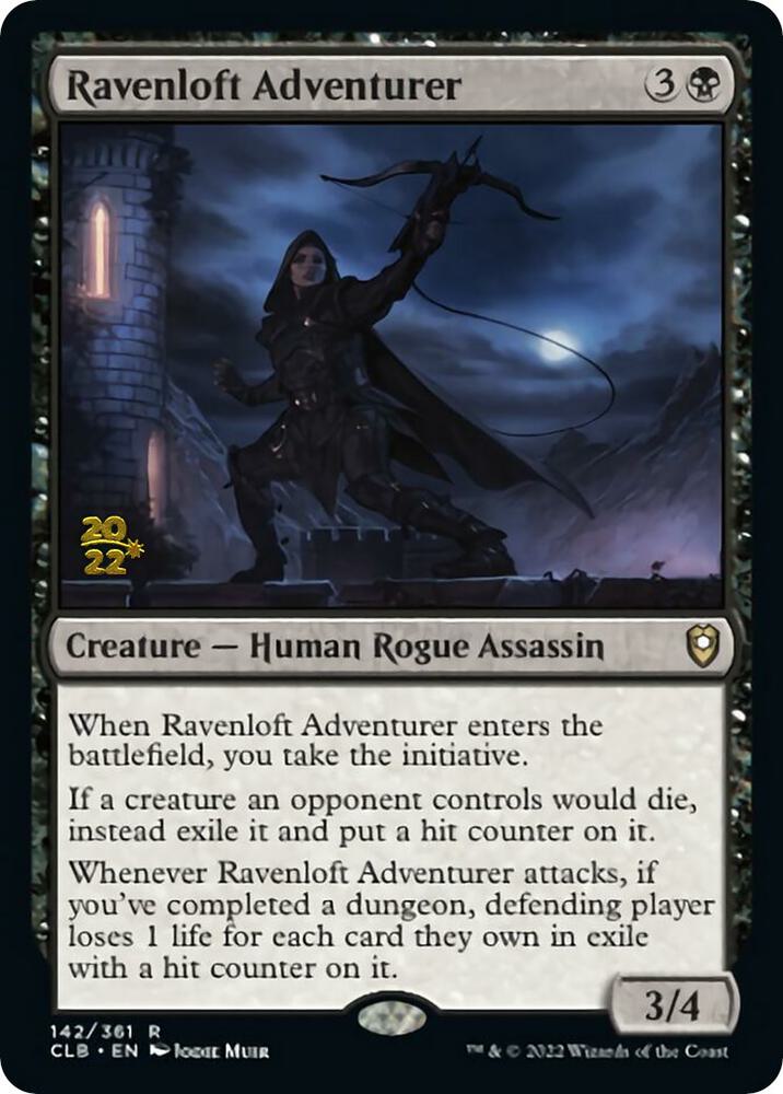 Ravenloft Adventurer 142s/108 (Prerelease Cards)  - Foil | Good Games Modbury