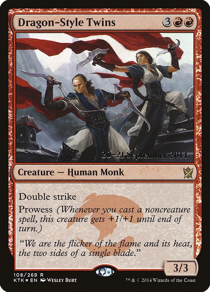 Dragon Style Twins 108 (Prerelease Cards)  - Foil | Good Games Modbury