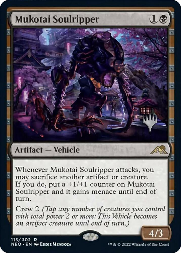 Mukotai Soulripper 113 (Promo Pack: Kamigawa: Neon Dynasty)  | Good Games Modbury