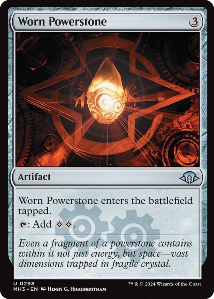 Worn Powerstone [Modern Horizons 3] | Good Games Modbury