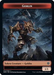 Zombie Knight // Goblin Double-Sided Token [Dominaria United Commander Tokens] | Good Games Modbury