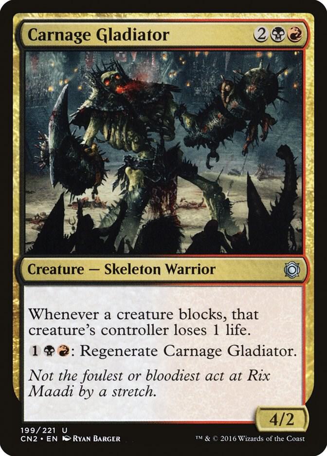 Carnage Gladiator 199/221 (Conspiracy: Take the Crown)  - Foil | Good Games Modbury