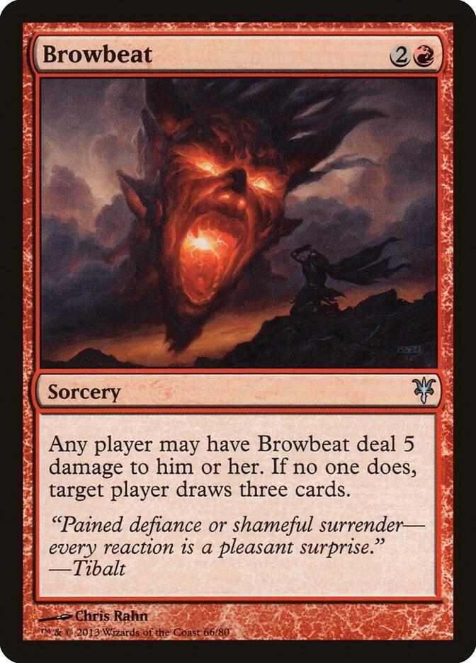 Browbeat 66/80 (Duel Decks: Sorin vs. Tibalt)  | Good Games Modbury