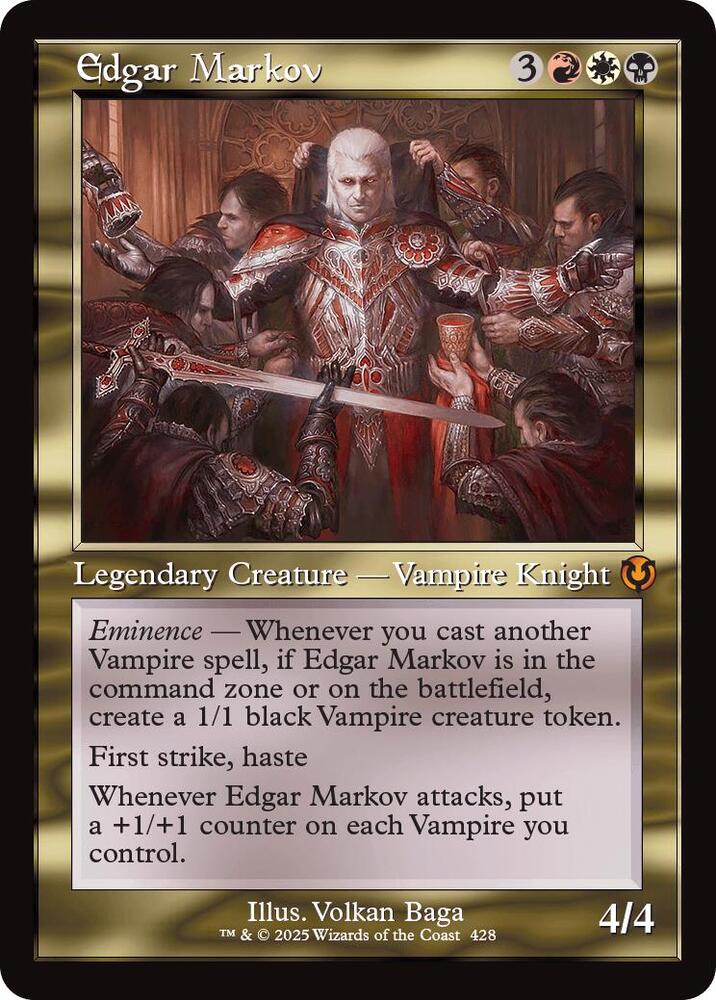 Edgar Markov Retro Frame 428 (Innistrad Remastered)  - Retro Foil | Good Games Modbury