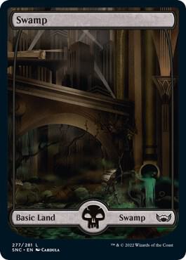 Swamp 277 277/281 (Streets of New Capenna)  - Foil | Good Games Modbury