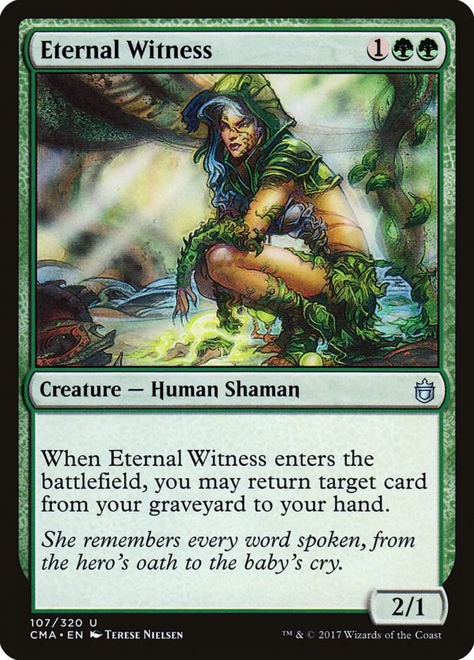Eternal Witness 107 (Commander Anthology)  | Good Games Modbury