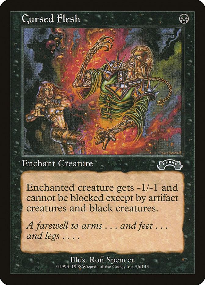 Cursed Flesh 56/143 (Exodus)  | Good Games Modbury