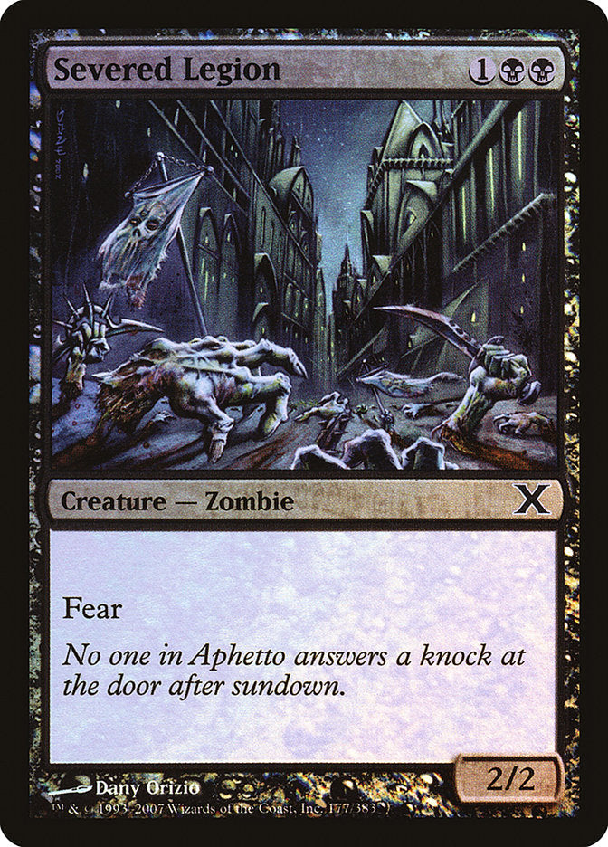 Severed Legion (Premium Foil) [Tenth Edition] | Good Games Modbury