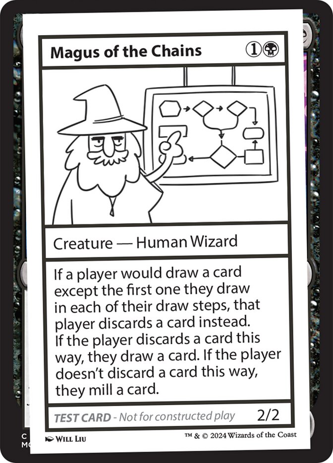 Magus of the Chains 549/390 (Mystery Booster 2 Playtest Cards)  | Good Games Modbury