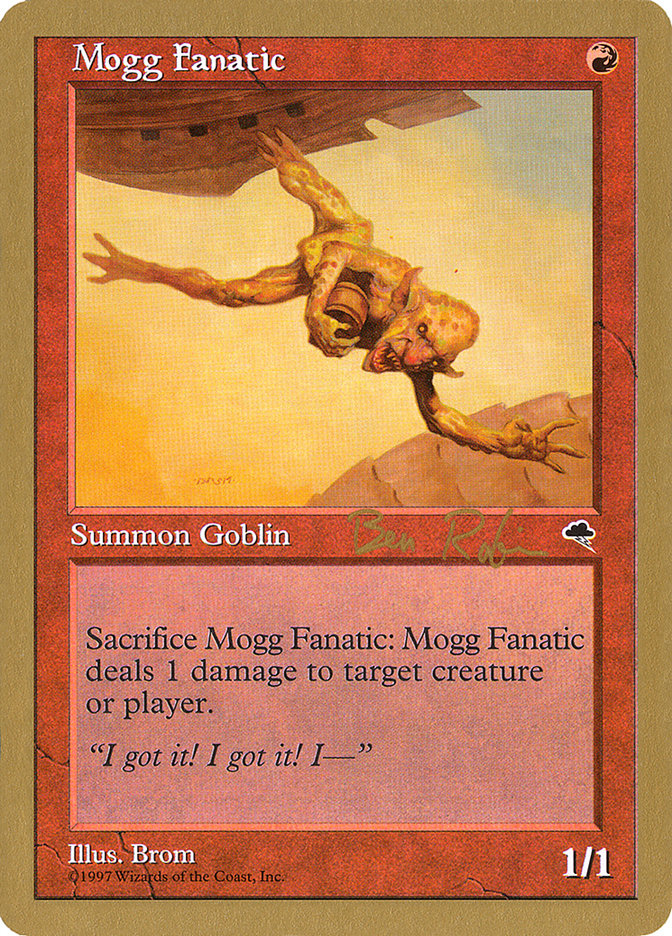 Mogg Fanatic (Ben Rubin) [World Championship Decks 1998] | Good Games Modbury