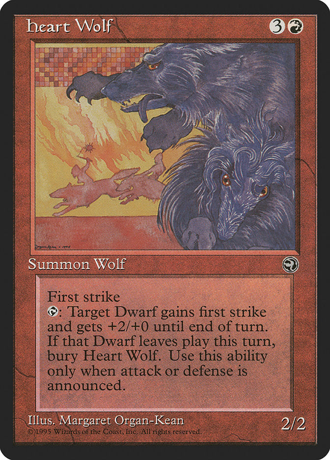 Heart Wolf 75/140 (Homelands)  | Good Games Modbury