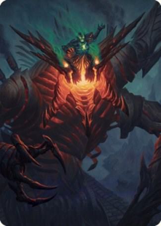 Mishra Lost to Phyrexia Art Card 38 (Art Series: The Brothers' War)  | Good Games Modbury