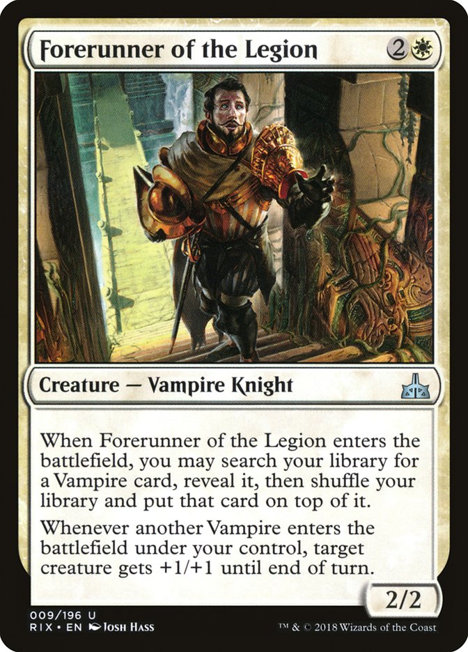 Forerunner of the Legion 9/196 (Rivals of Ixalan)  | Good Games Modbury