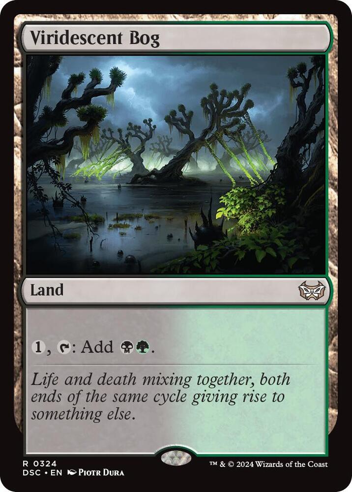Viridescent Bog 324/40 (Commander: Duskmourn: House of Horror)  | Good Games Modbury