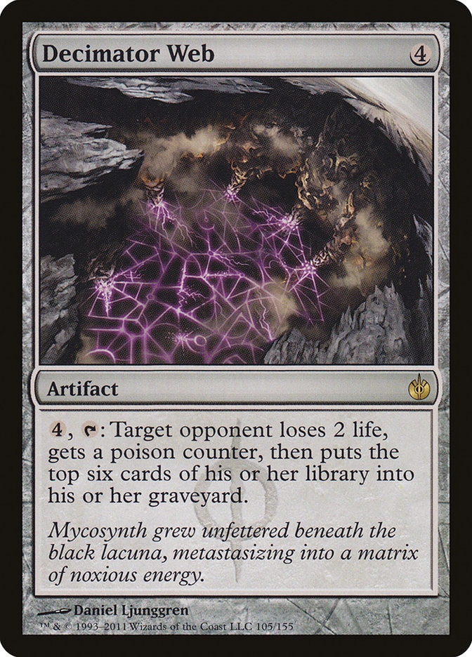 Decimator Web 105/155 (Mirrodin Besieged)  | Good Games Modbury