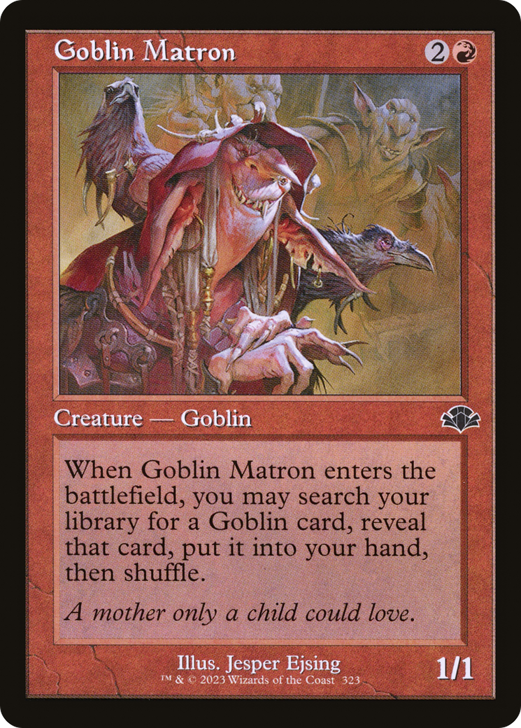 Goblin Matron (Retro) [Dominaria Remastered] | Good Games Modbury