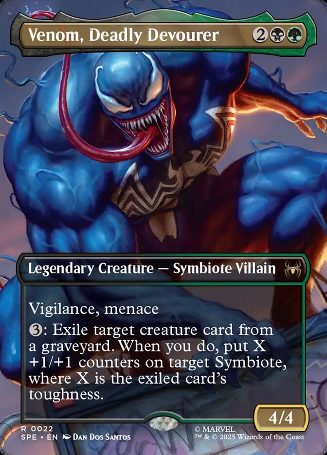 Venom Deadly Devourer Borderless 22 (Marvel's Spider-Man: Eternal-Legal)  - Borderless | Good Games Modbury