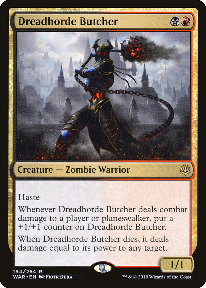 Dreadhorde Butcher 194/264 (War of the Spark)  | Good Games Modbury