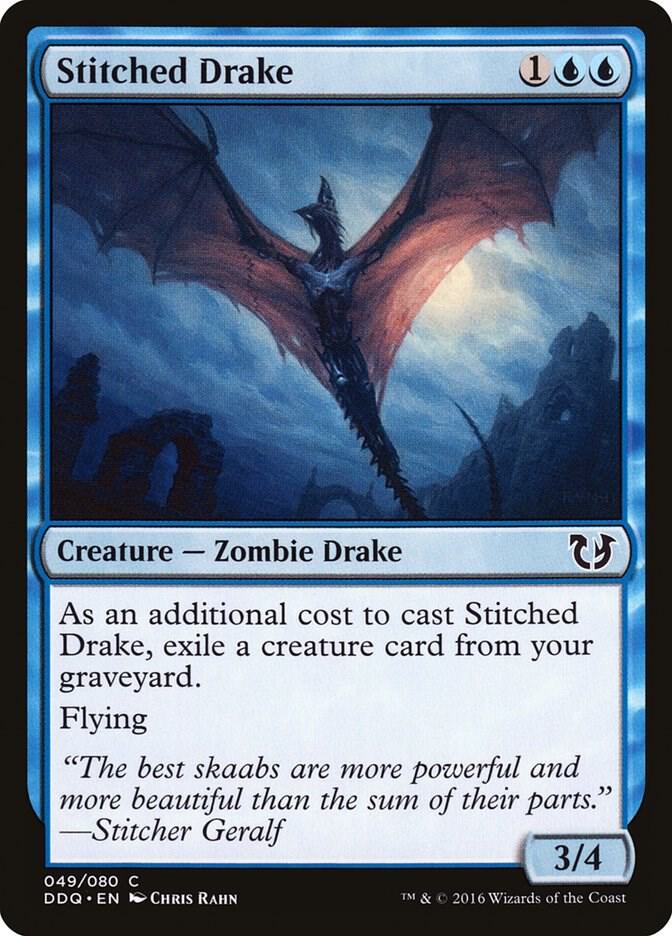 Stitched Drake 49/80 (Duel Decks: Blessed vs. Cursed)  | Good Games Modbury