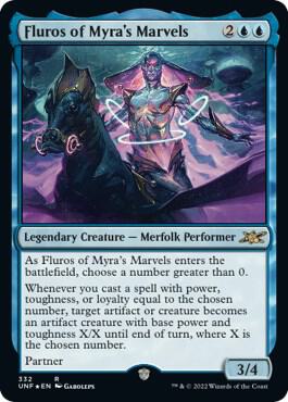 Fluros of Myras Marvels Galaxy Foil 332/244 (Unfinity)  - Foil | Good Games Modbury