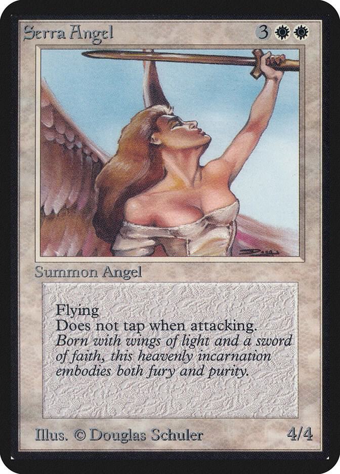 Serra Angel 39/295 (Alpha Edition)  | Good Games Modbury