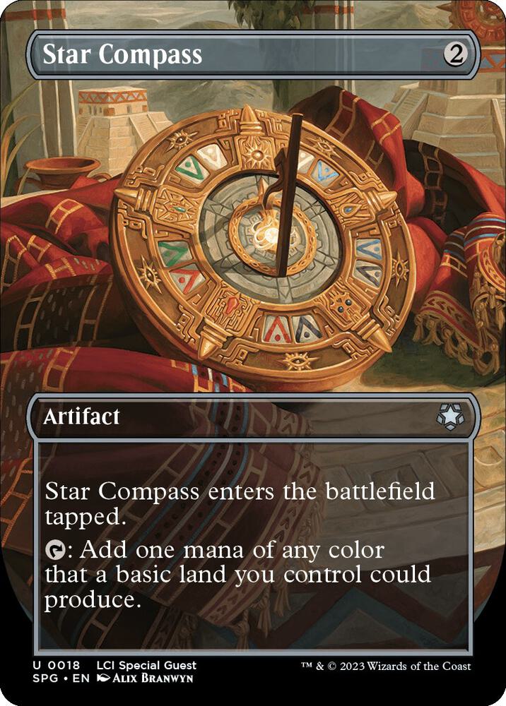 Star Compass 18 (Special Guests)  - Borderless Foil | Good Games Modbury