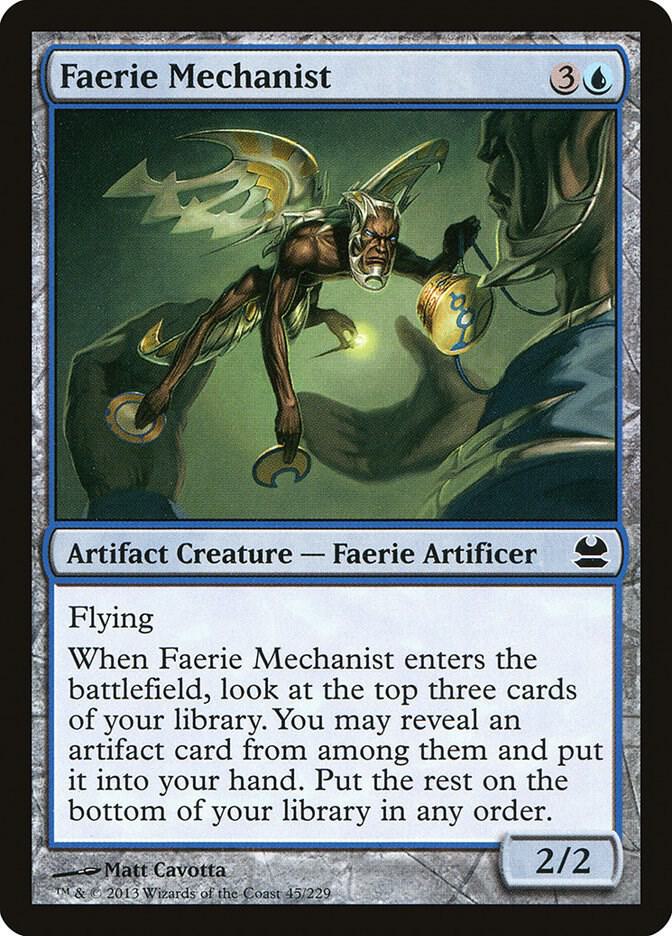 Faerie Mechanist 45/229 (Modern Masters)  - Foil | Good Games Modbury