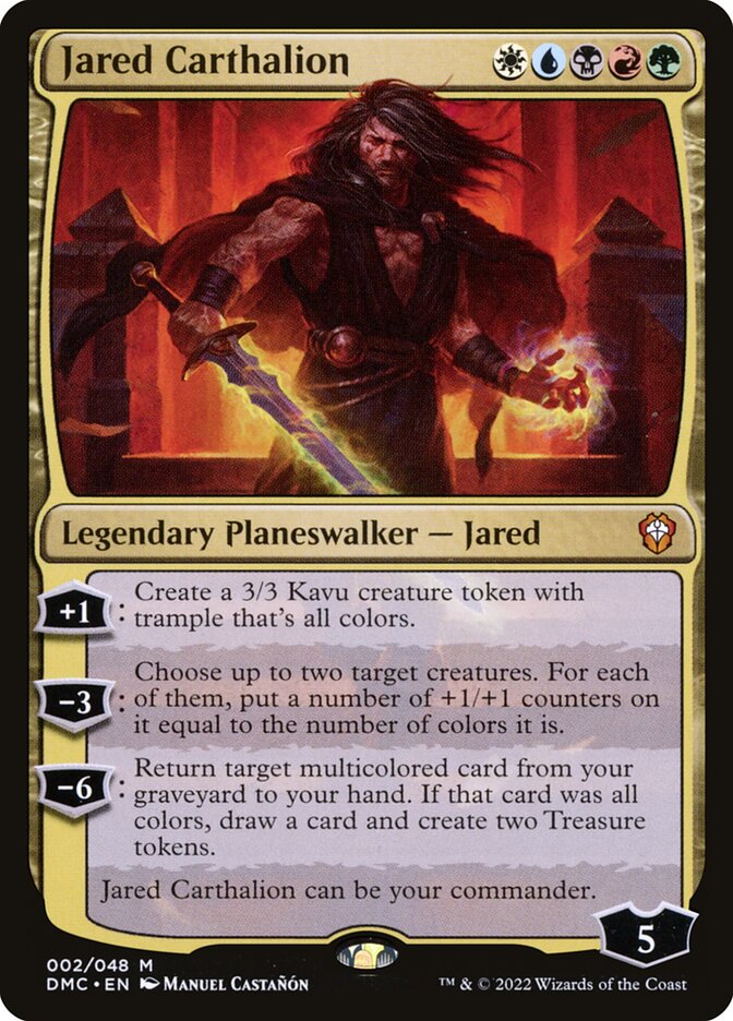 Jared Carthalion 2/50 (Commander: Dominaria United)  - Foil | Good Games Modbury