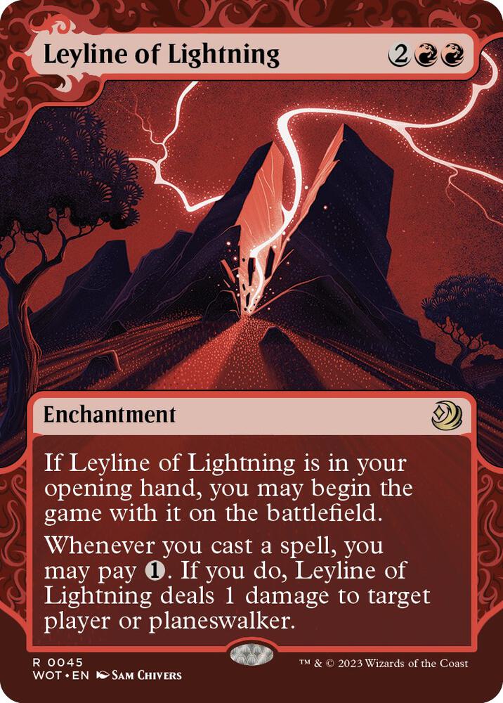 Leyline of Lightning 45/63 (Wilds of Eldraine: Enchanting Tales)  - Showcase | Good Games Modbury