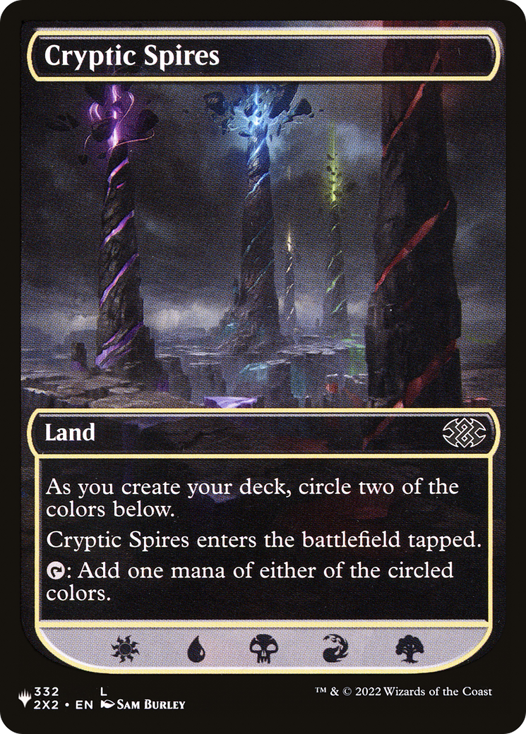 Cryptic Spires [The List Reprints] | Good Games Modbury