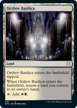 Orzhov Basilica 253/62 (Commander: Adventures in the Forgotten Realms)  | Good Games Modbury