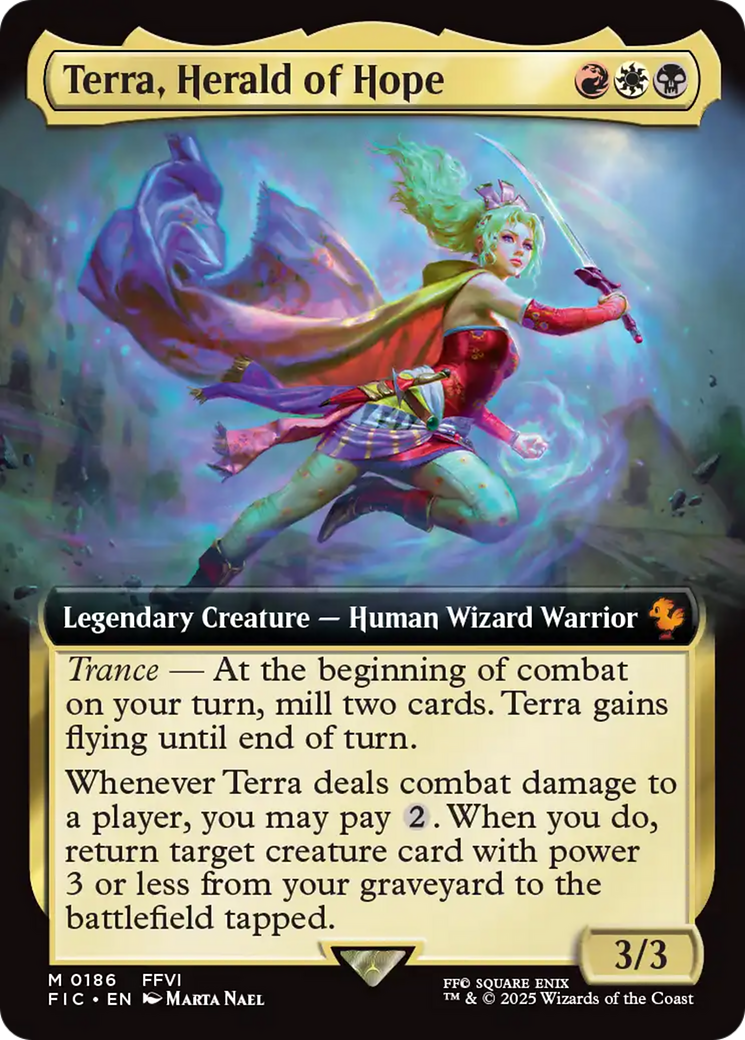 Terra, Herald of Hope (Extended Art) [FINAL FANTASY Commander] | Good Games Modbury