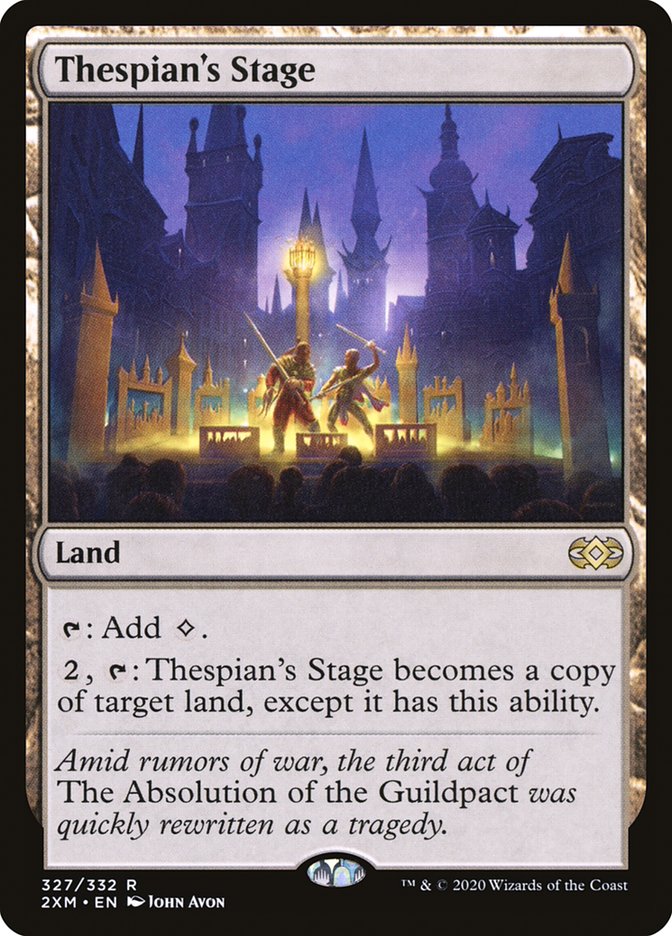 Thespian's Stage 327/332 (Double Masters)  - Foil | Good Games Modbury