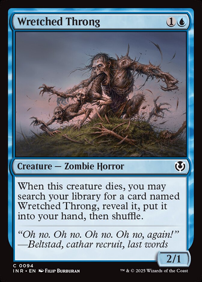 Wretched Throng 94/287 (Innistrad Remastered)  - Foil | Good Games Modbury