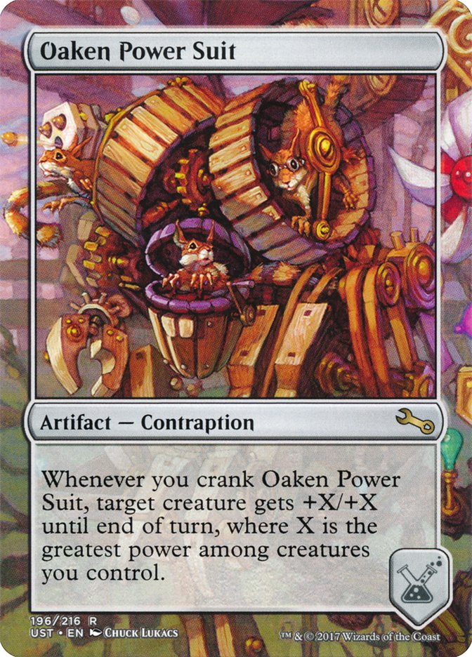 Oaken Power Suit 196/216 (Unstable)  - Foil | Good Games Modbury
