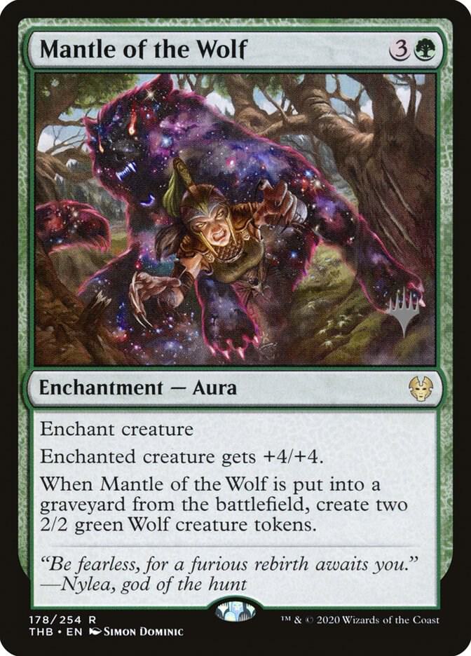 Mantle of the Wolf 178 (Promo Pack: Theros Beyond Death)  - Foil | Good Games Modbury