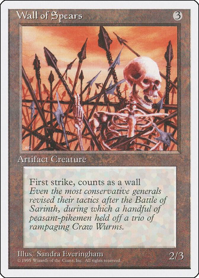 Wall of Spears 356/378 (Fourth Edition)  | Good Games Modbury