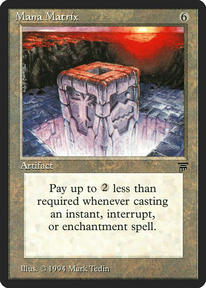 Mana Matrix 285/310 (Legends)  | Good Games Modbury