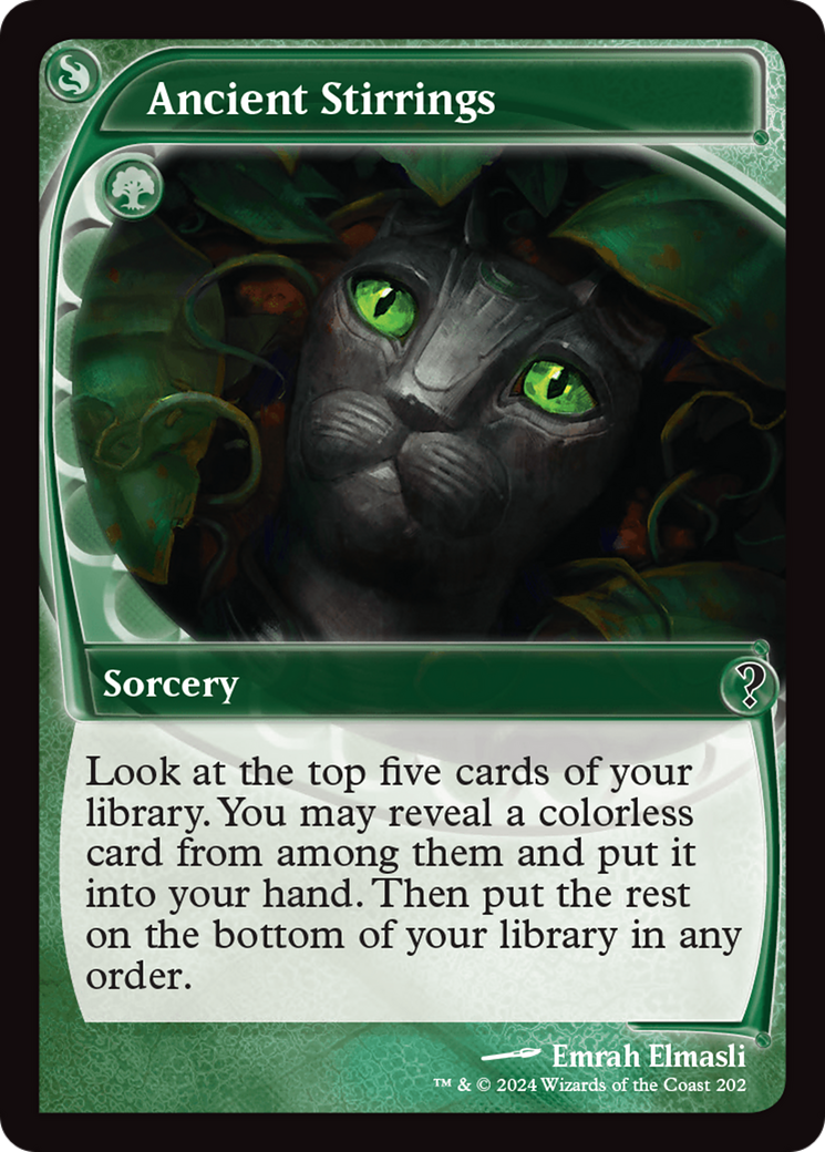 Ancient Stirrings (Future Sight) [Mystery Booster 2] | Good Games Modbury