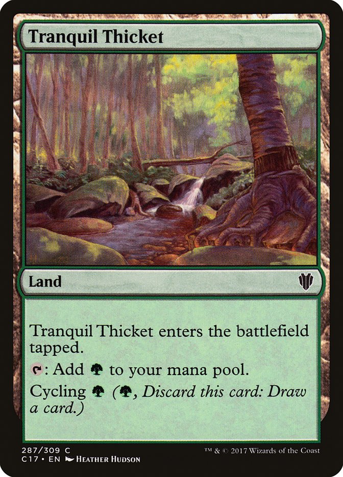 Tranquil Thicket [Commander 2017] | Good Games Modbury