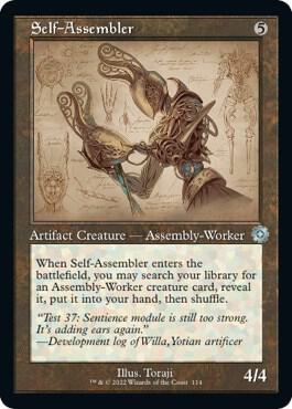 Self Assembler Schematic 114/63 (The Brothers' War: Retro Frame Artifacts)  | Good Games Modbury