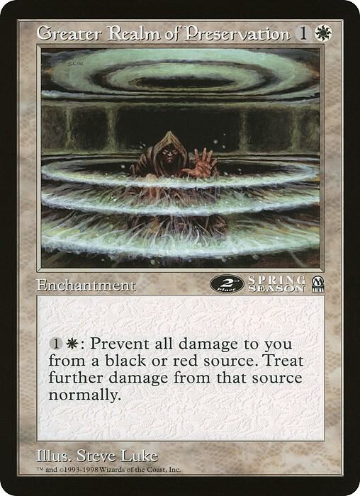 Greater Realm of Preservation 2nd Place Arena League  (Oversize Cards)  | Good Games Modbury