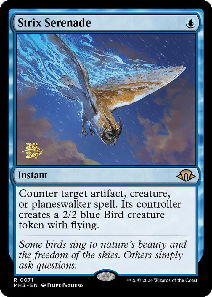 Strix Serenade 71s/90 (Prerelease Cards)  - Foil | Good Games Modbury
