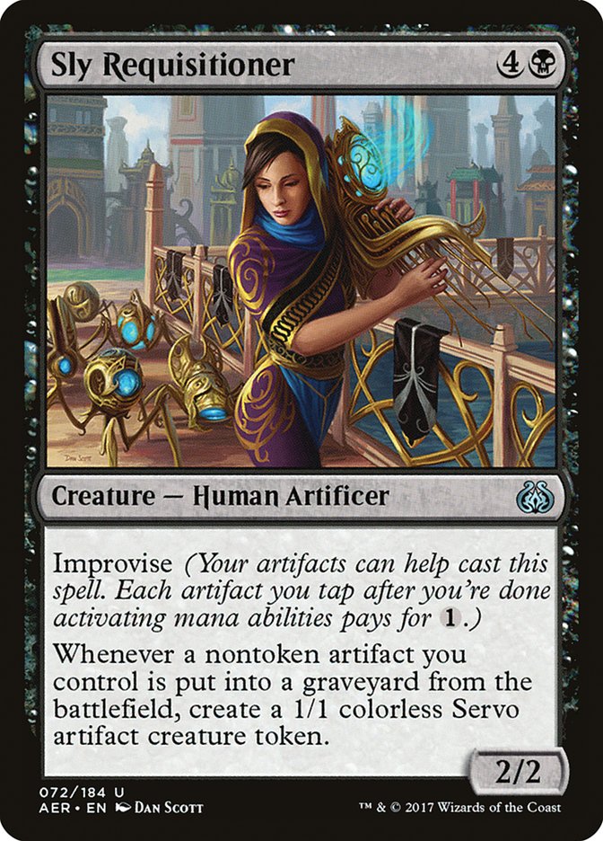 Sly Requisitioner 72/184 (Aether Revolt)  | Good Games Modbury